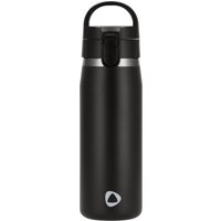 SILVERCREST® Edelstahl-Trinkflasche, 1l (Schwarz)