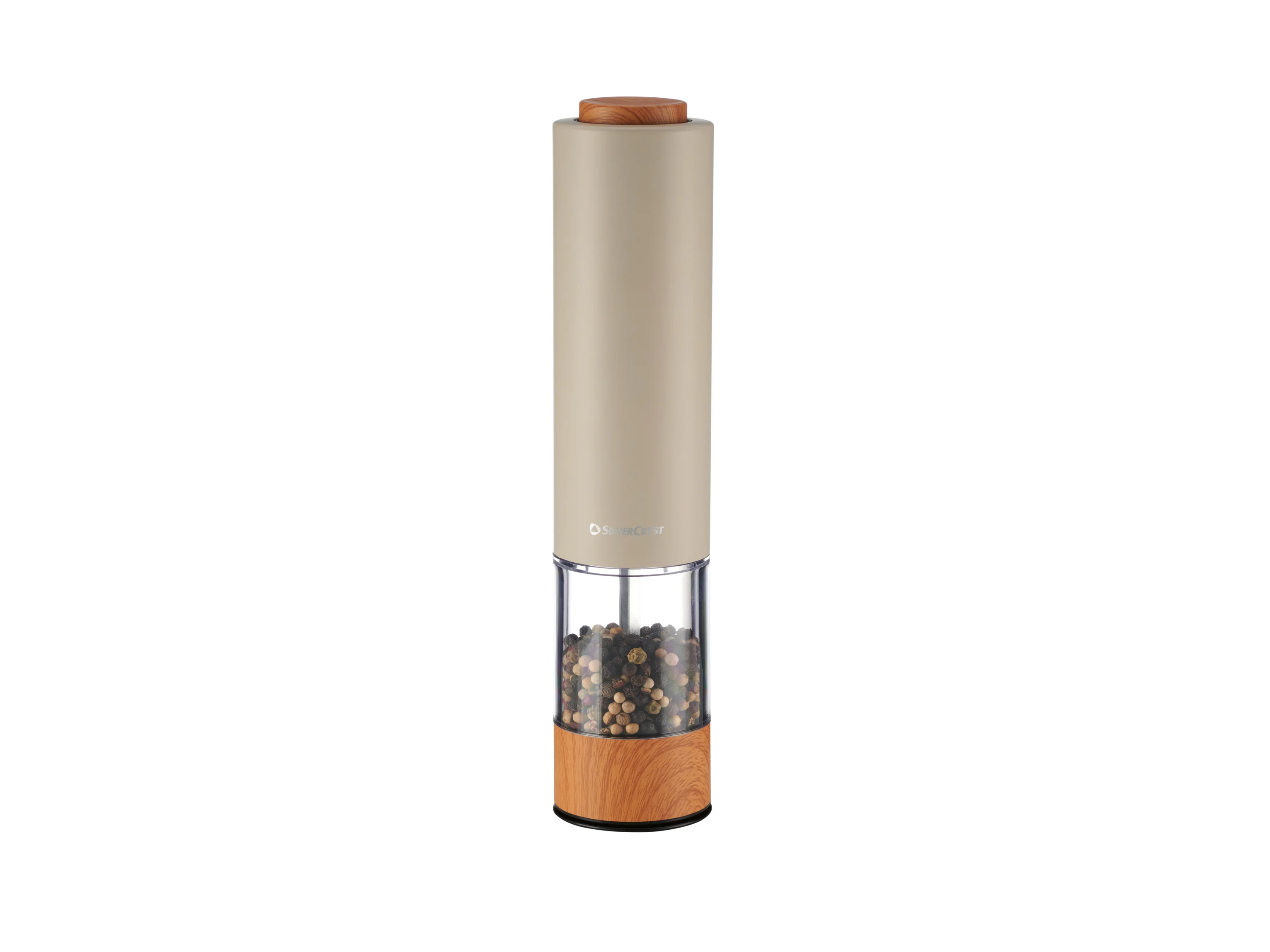 SILVERCREST® Elektrische Salz- oder Pfeffermühle (Beige) – Bild 3 von 4