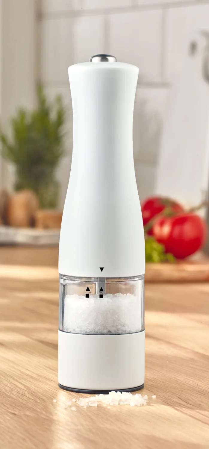 SILVERCREST® Elektrische Salz- oder Pfeffermühle »SME 6 A1« (Weiß) – Bild 2 von 4