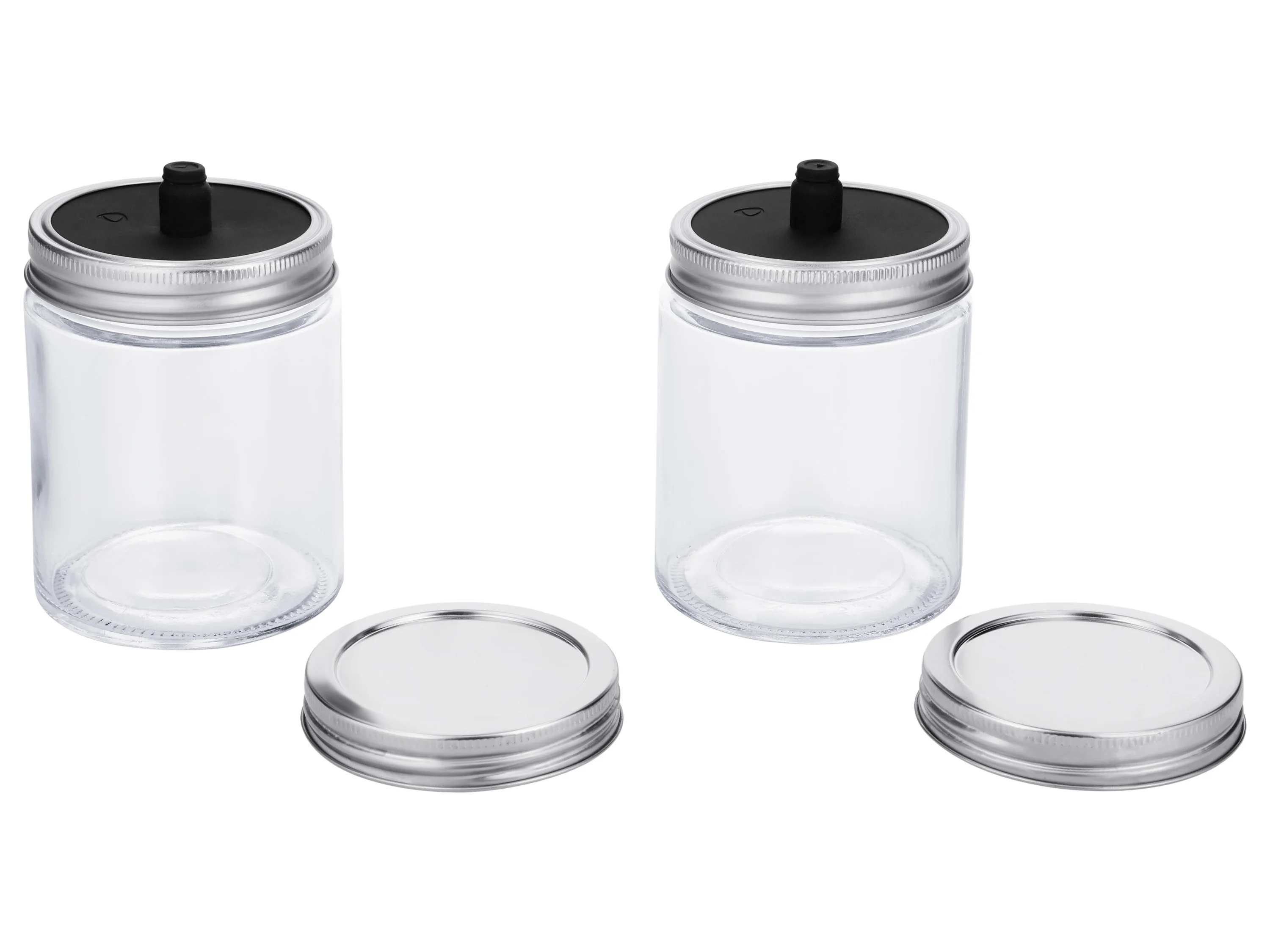 SILVERCREST® Flip-Einmachglas / Fermentationsgläser / Glasgewichte (Fermentationsglas 0,5L 2er Set) – Bild 3 von 4
