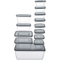 SILVERCREST® Frischhaltedosen-Sets (Grau)
