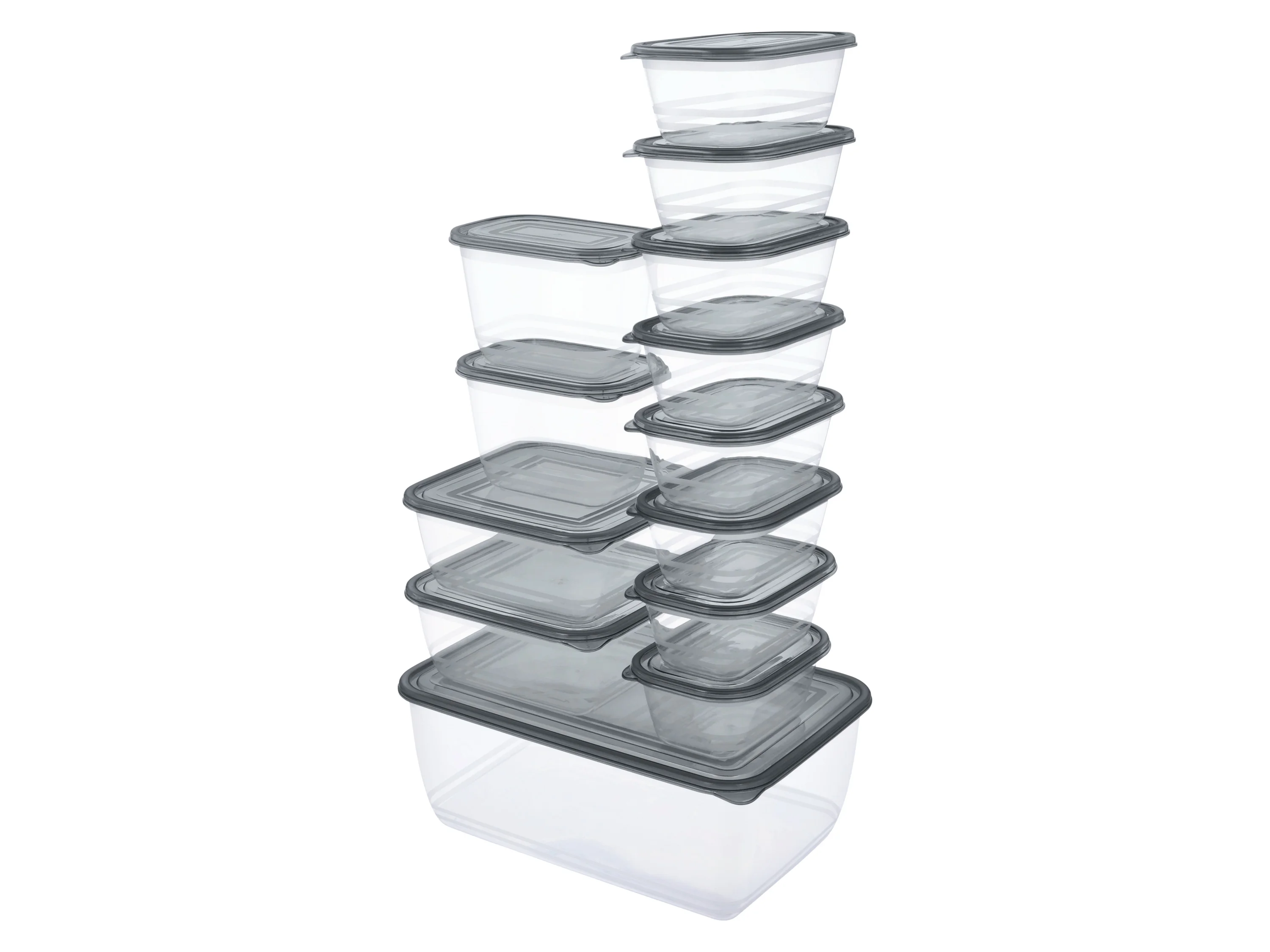 SILVERCREST® Frischhaltedosen-Sets (Grau) – Bild 3 von 4