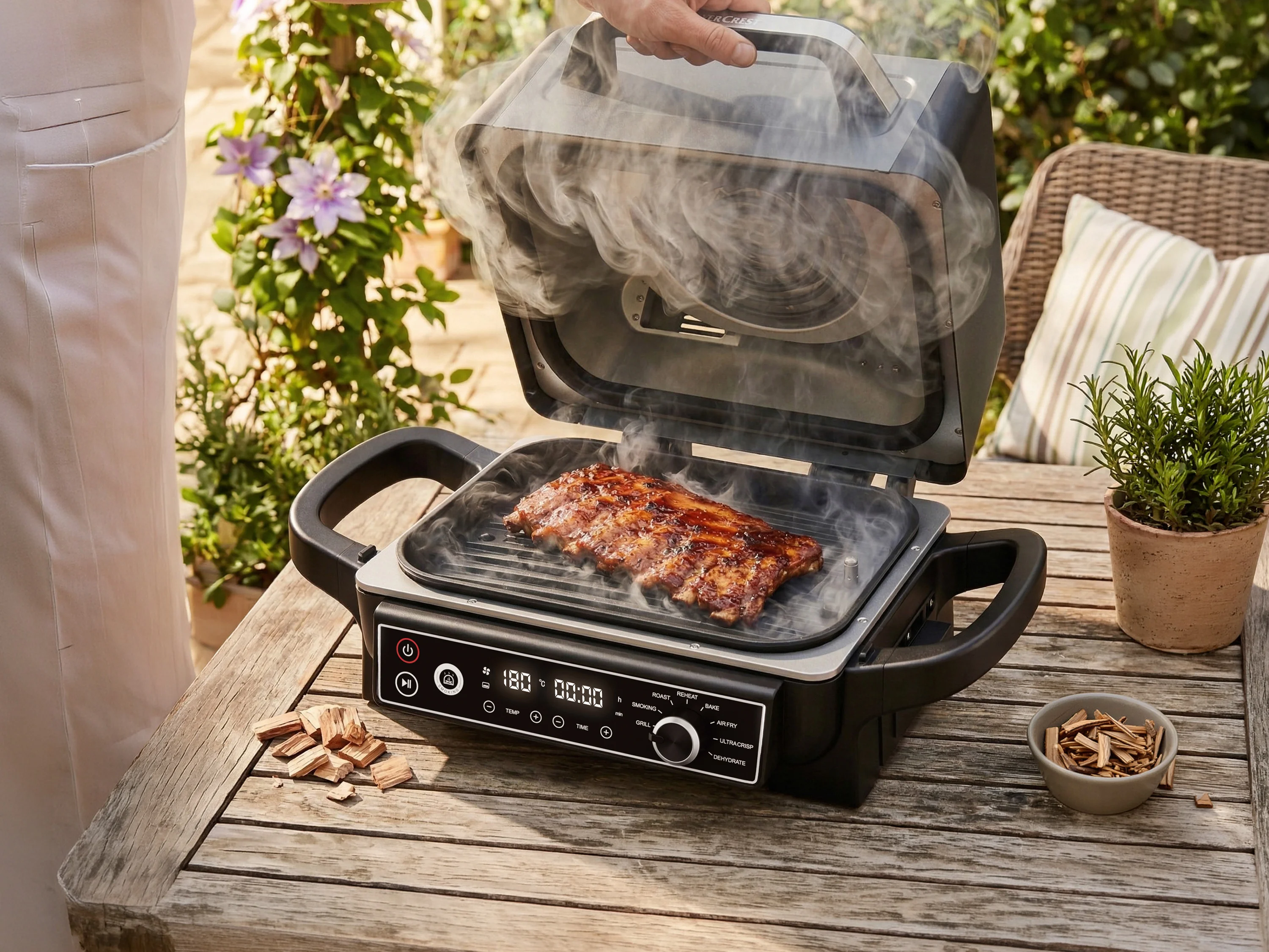 SILVERCREST® Grill und Smoker, elektrisch – Bild 2 von 4