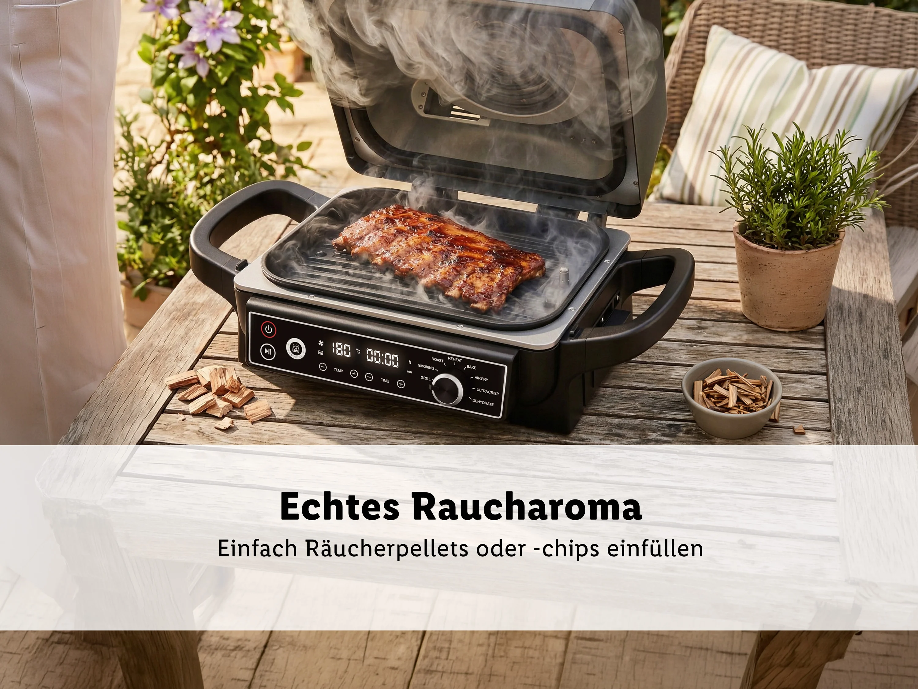 SILVERCREST® Grill und Smoker, elektrisch – Bild 4 von 4
