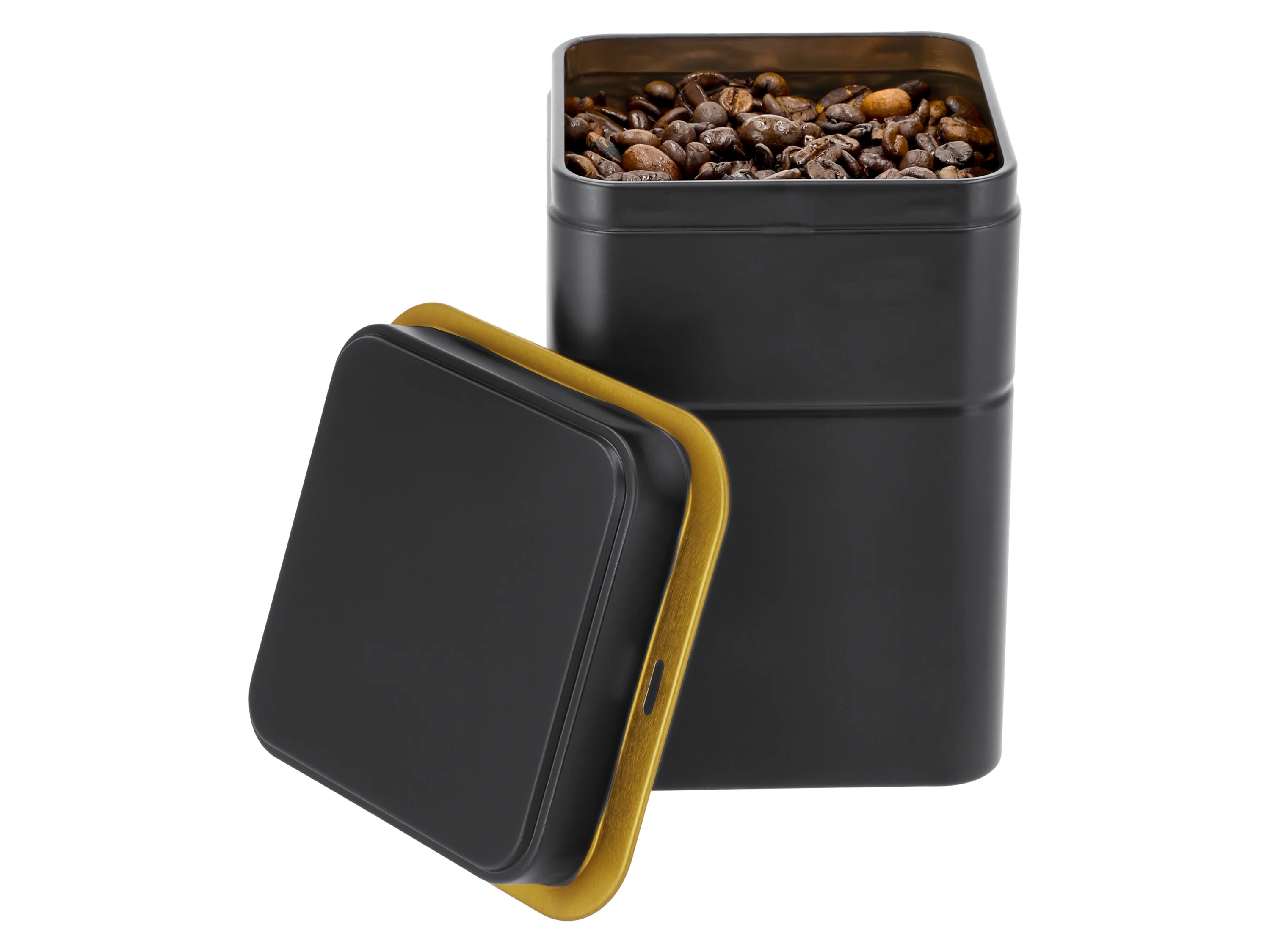SILVERCREST® Kaffee-/Teedose (Quadratisch, Schwarz) – Bild 2 von 2