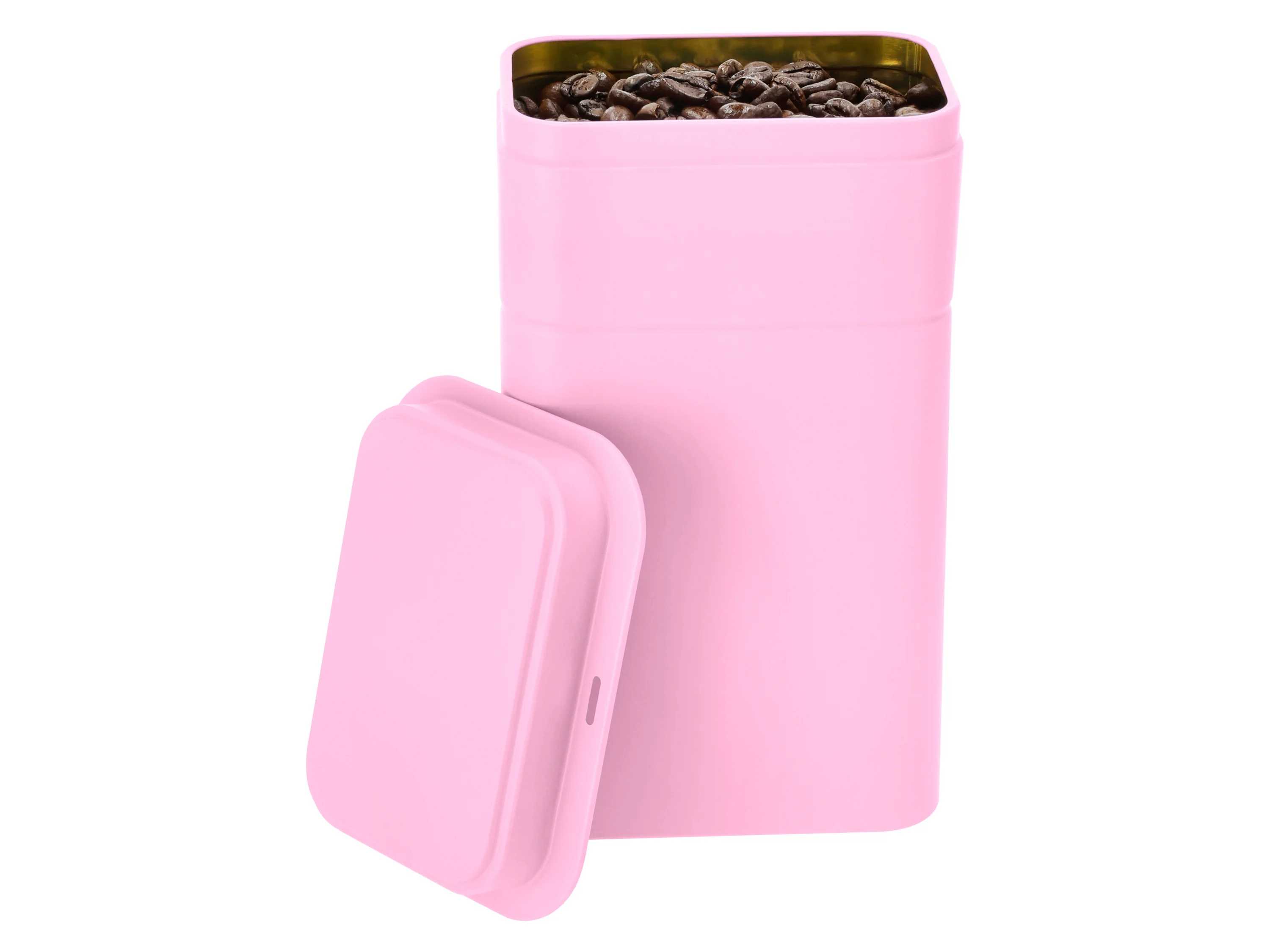 SILVERCREST® Kaffee-/Teedose (Rechteckig, Rosa) – Bild 2 von 2