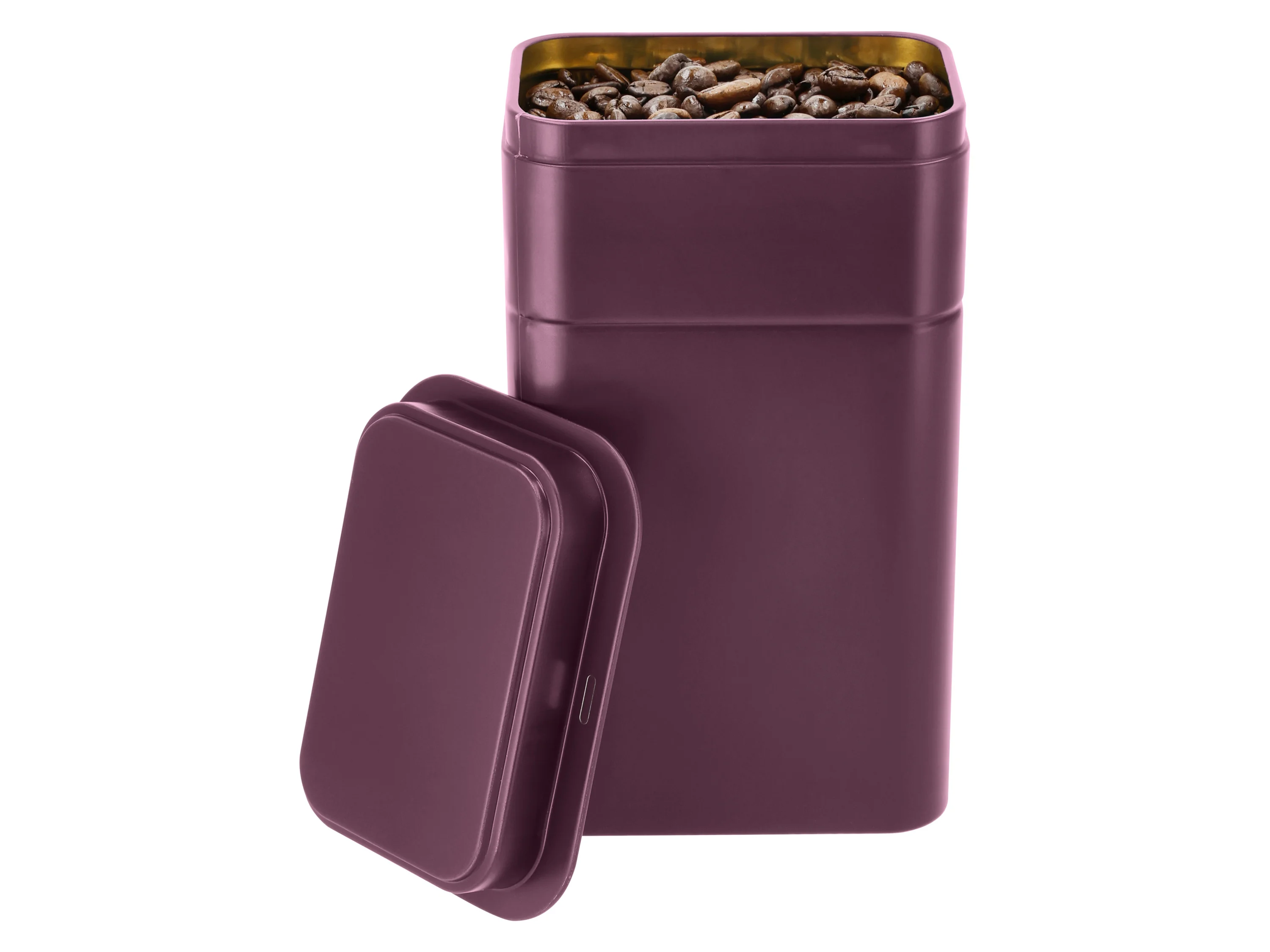 SILVERCREST® Kaffee-/Teedose (Rechteckig, Rot) – Bild 2 von 2