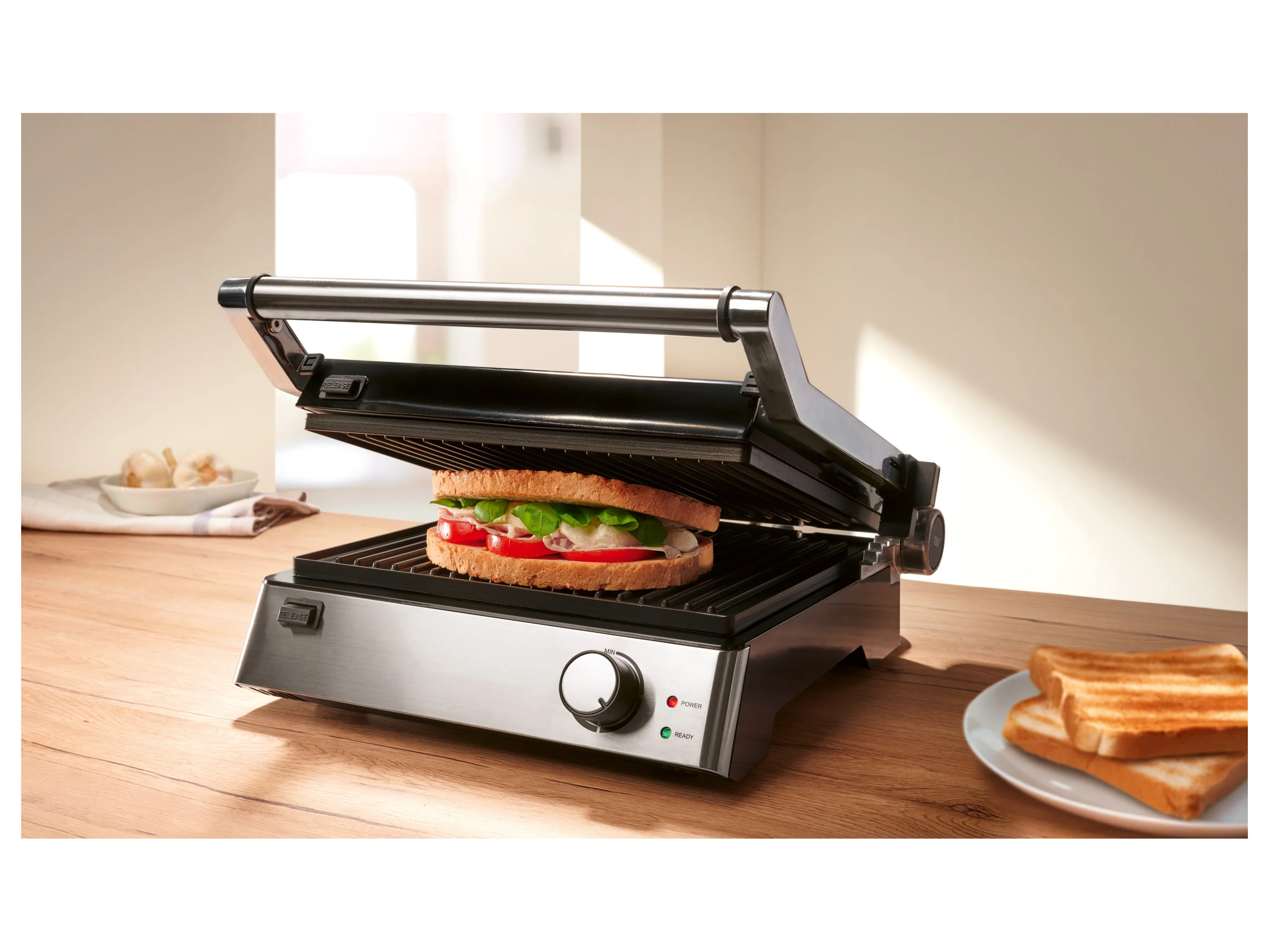 SILVERCREST® Kontaktgrill »SKGE 2000 D3« – Bild 2 von 4