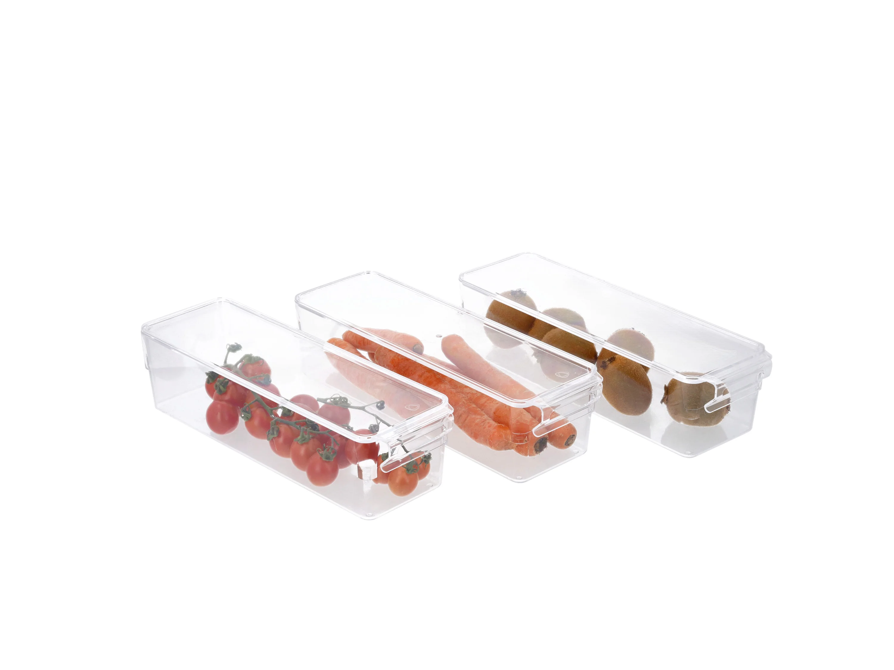 SILVERCREST® Kühlschrank-Organizer mit Deckel, 3er Set, 2 L – Bild 3 von 4