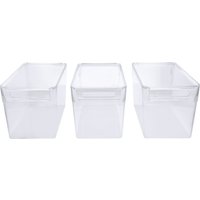 SILVERCREST® Kühlschrank-Organizer mit Deckel, 3er Set, 5 L