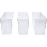 SILVERCREST® Kühlschrank-Organizer ohne Deckel, 3er Set, 3,4 L
