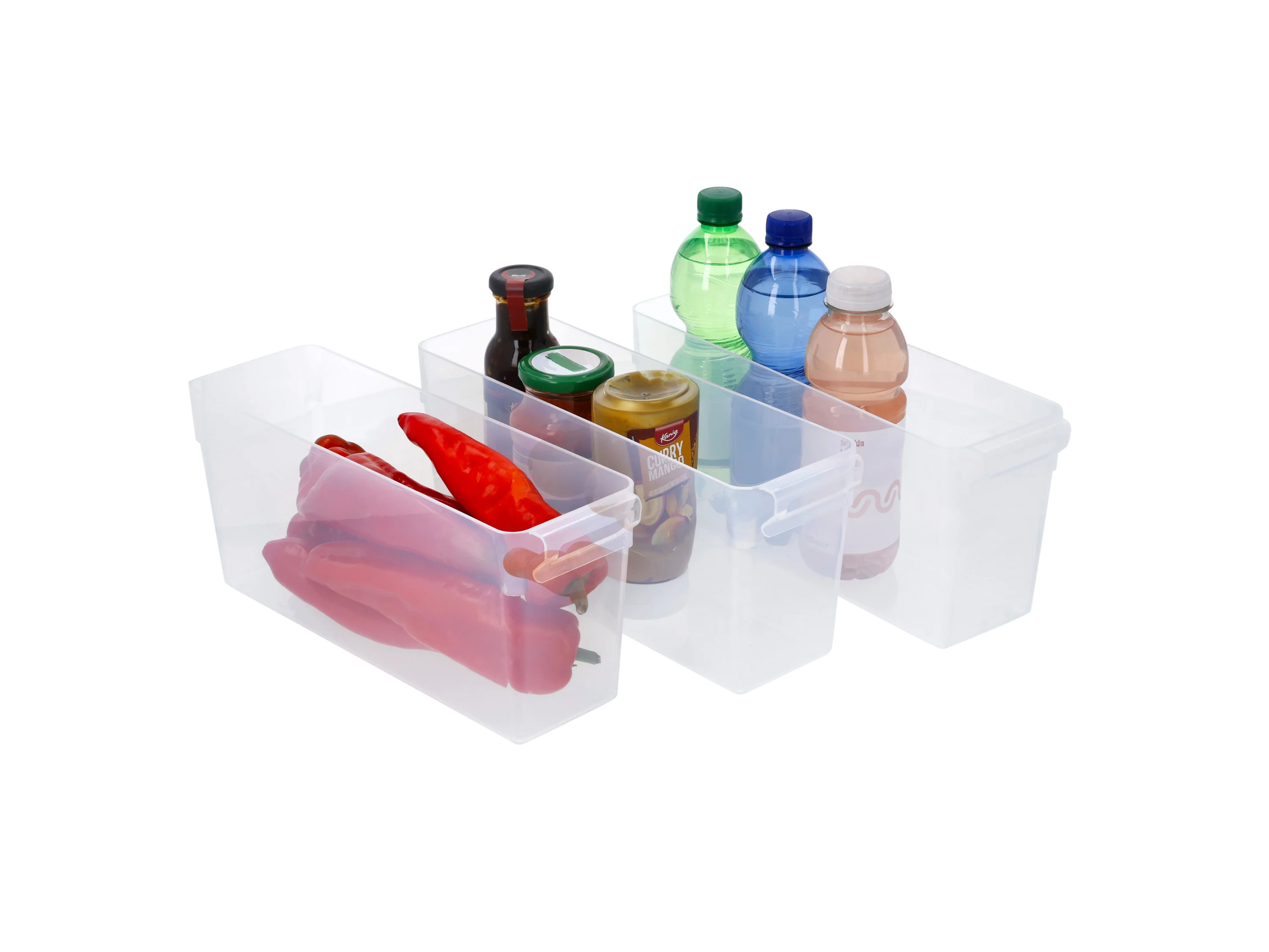 SILVERCREST® Kühlschrank-Organizer ohne Deckel, 3er Set, 3,4 L – Bild 4 von 4