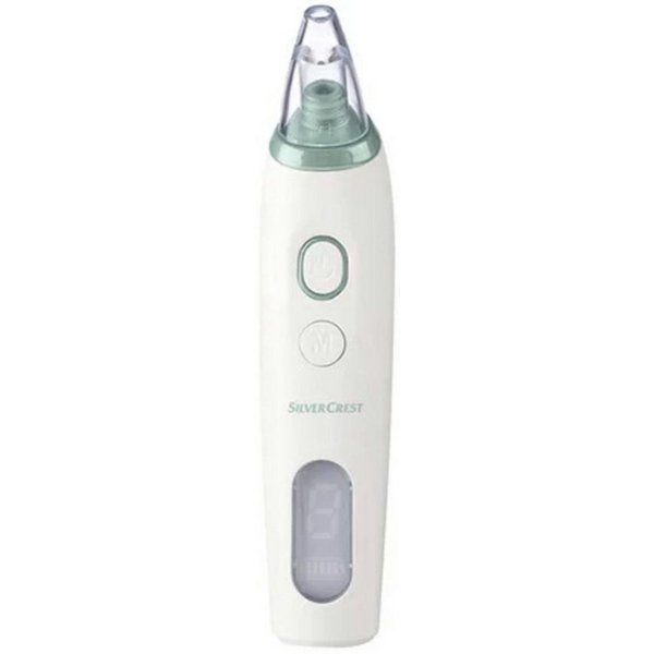 SilverCrest Porenreiniger Porenreiniger SPR 600 B1 mit LED-Display Mitesserentferner, Hygienisches Filtersystem mit 12 Ersatzfiltern