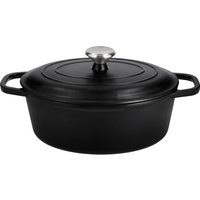 SILVERCREST® Premium-Gusseisenbräter, Ø 29 cm (Schwarz)