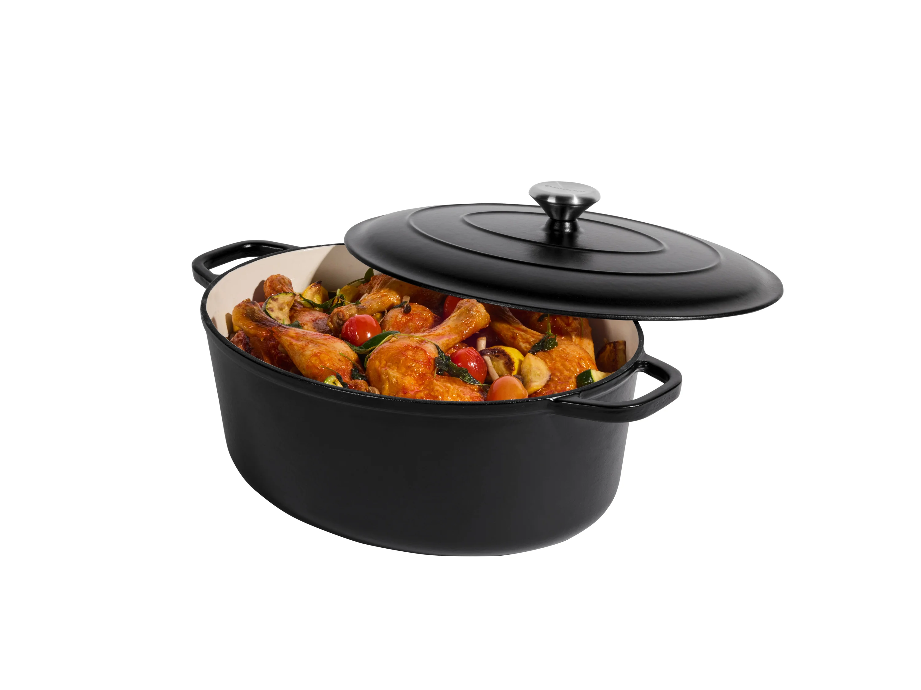 SILVERCREST® Premium-Gusseisenbräter, ca. 7,1 l (Schwarz) – Bild 4 von 4