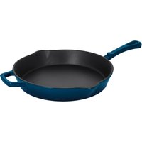 SILVERCREST® Premium-Gusseisenpfanne, Ø 30 cm (Blau)