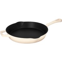 SILVERCREST® Premium-Gusseisenpfanne, Ø 30 cm (Creme)