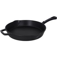 SILVERCREST® Premium-Gusseisenpfanne, Ø 30 cm (Schwarz)