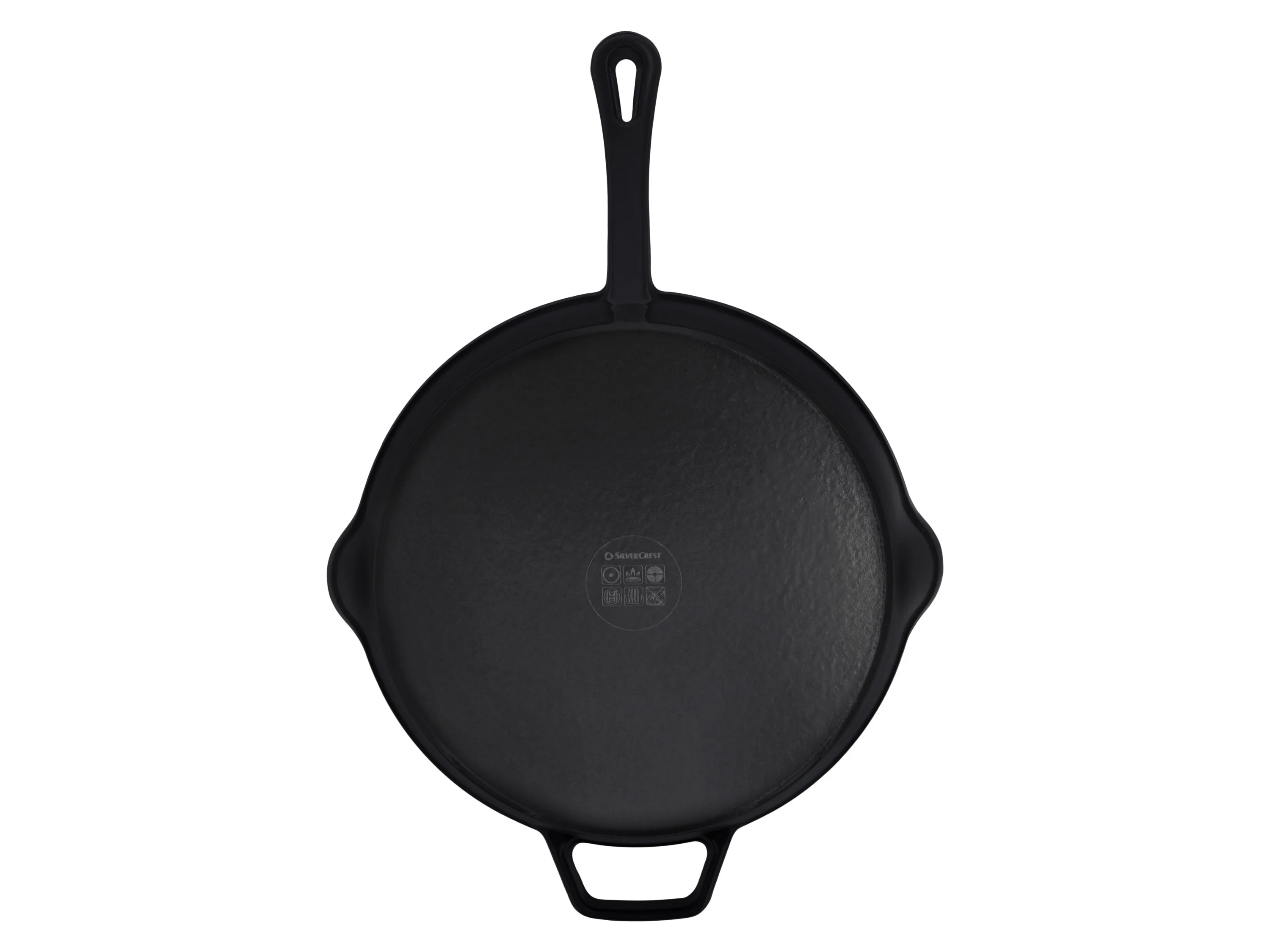SILVERCREST® Premium-Gusseisenpfanne, Ø 30 cm (Schwarz) – Bild 3 von 4