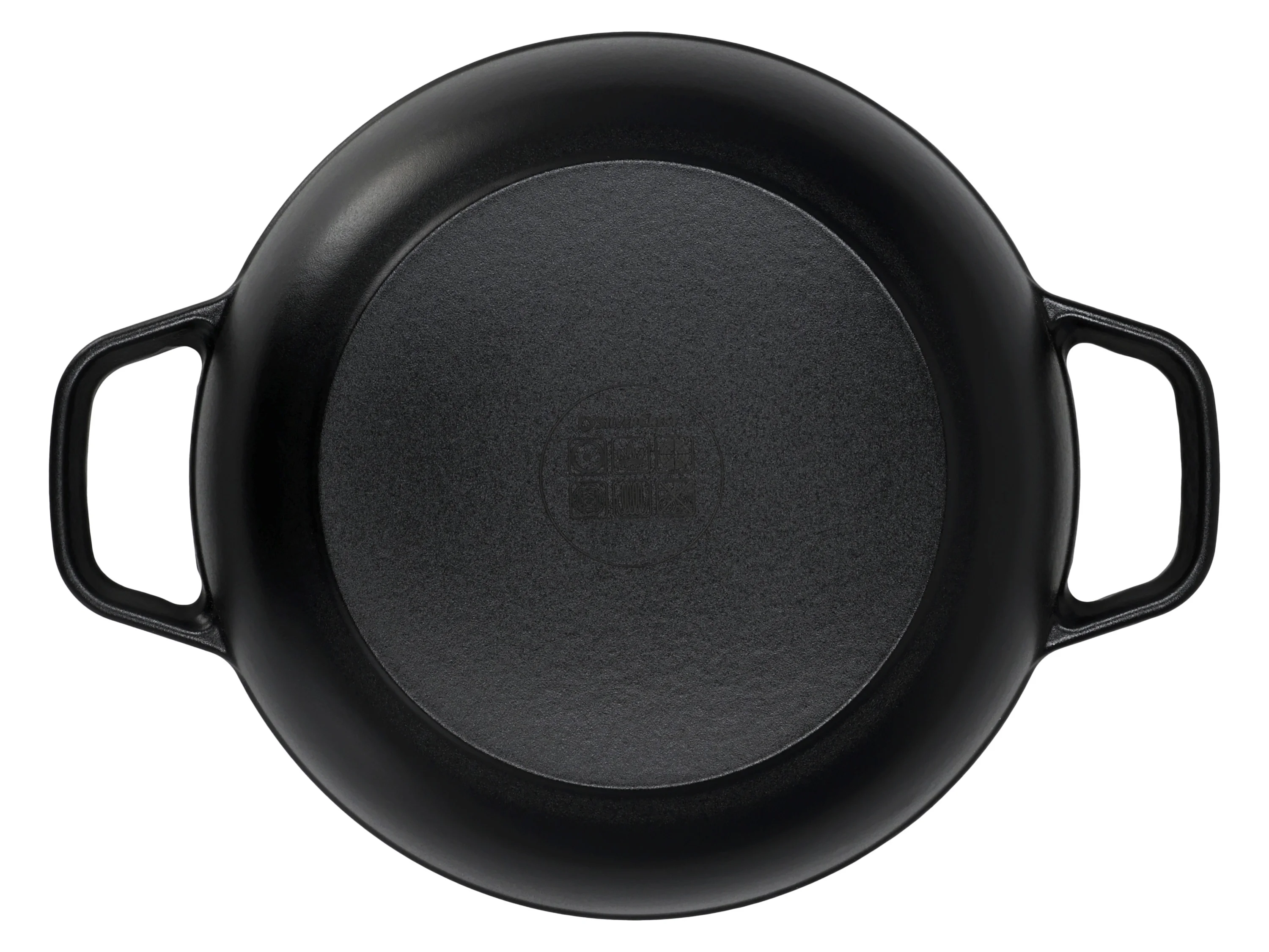 SILVERCREST® Premium-Gusseisenservierpfanne, Ø 25 cm (Schwarz) – Bild 2 von 4