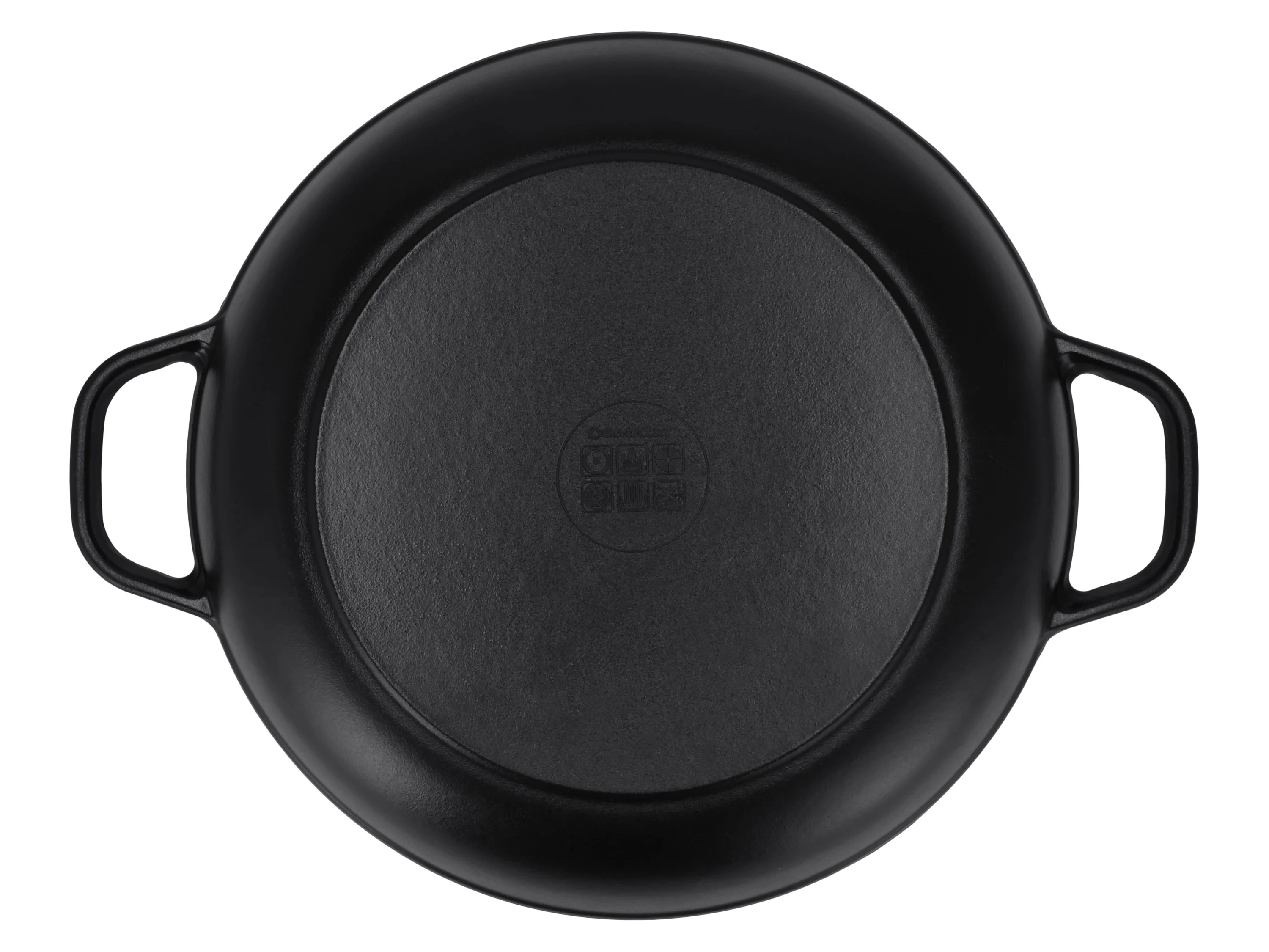 SILVERCREST® Premium-Gusseisenservierpfanne, Ø 30 cm (Schwarz) – Bild 2 von 4
