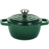 SILVERCREST® Premium-Gusseisentopf, Ø 16 cm (Grün)