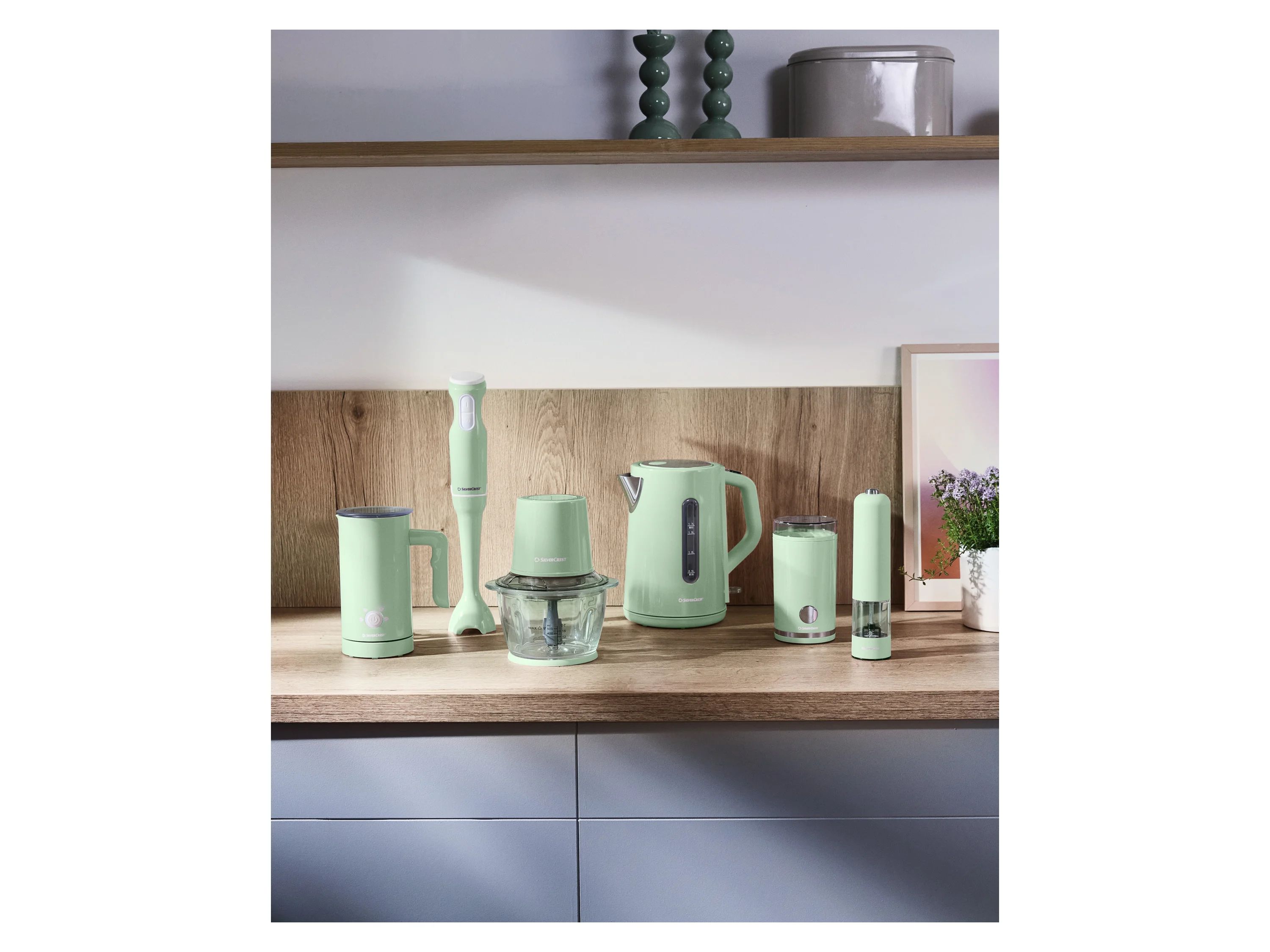 SILVERCREST® Salz- und Pfeffermühle (Mint) – Bild 3 von 4