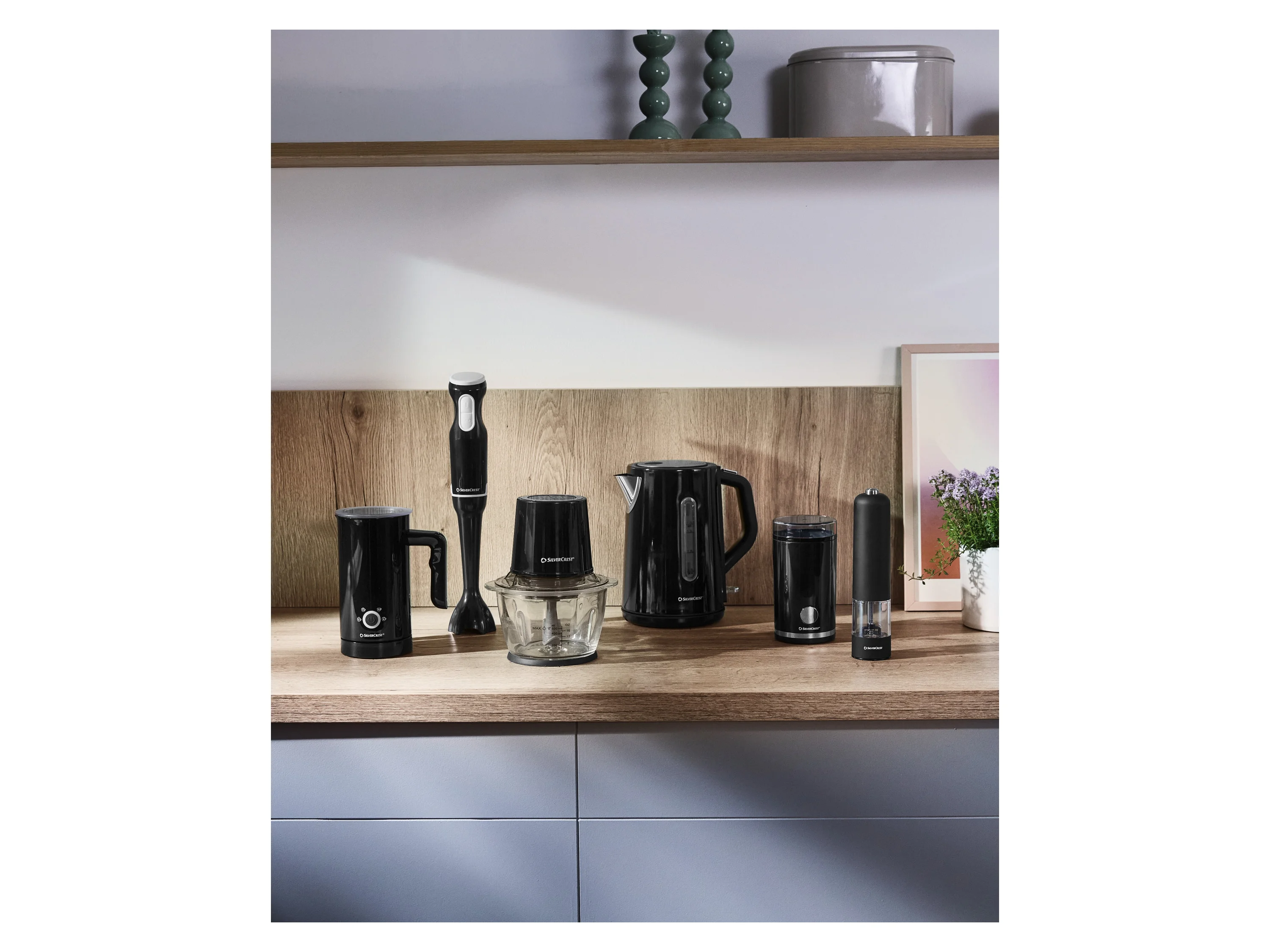 SILVERCREST® Salz- und Pfeffermühle (Schwarz) – Bild 3 von 4