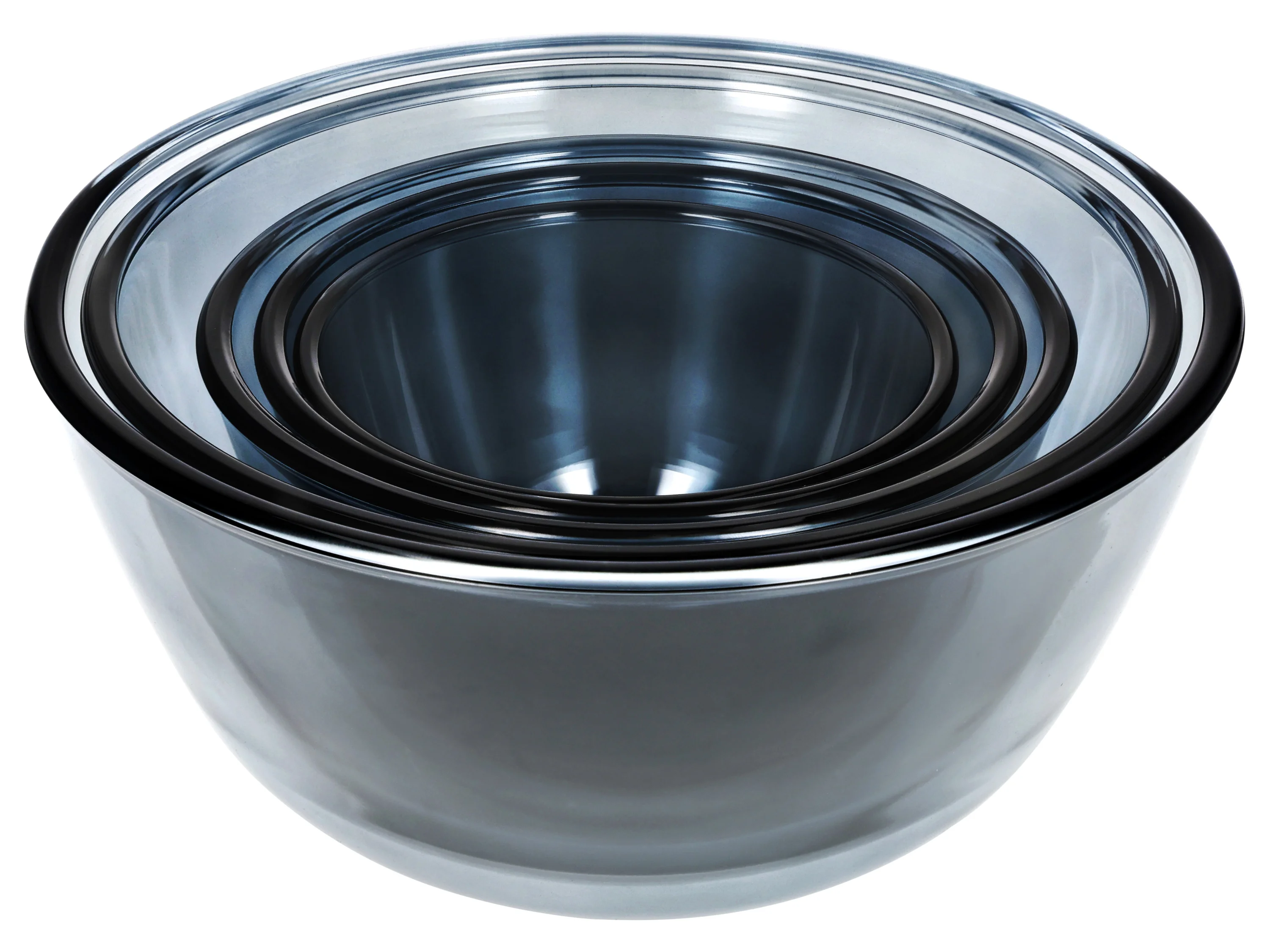 SILVERCREST® Schalen-Set Glas 5-tlg. (Schwarz) – Bild 4 von 4