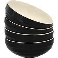 SILVERCREST® Servierschale / Snackschalen-Set (Snackschale 4er Set, Schwarz)
