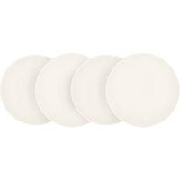 SILVERCREST® Speiseteller- Suppenteller-Set, 4-teilig (Weiß)