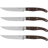 SILVERCREST® Steakmesser-Set (schwarz-braun)