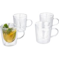 SILVERCREST® Thermo-Teeglas (Teeglas 4er Set)