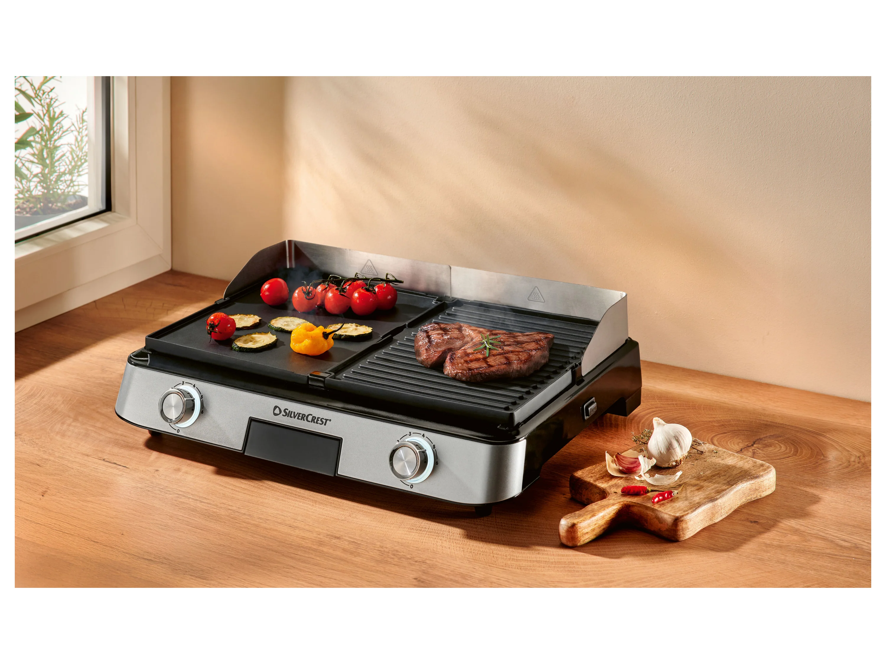 SILVERCREST® Tischgrill »EDS SETG 2000 B1« – Bild 2 von 4