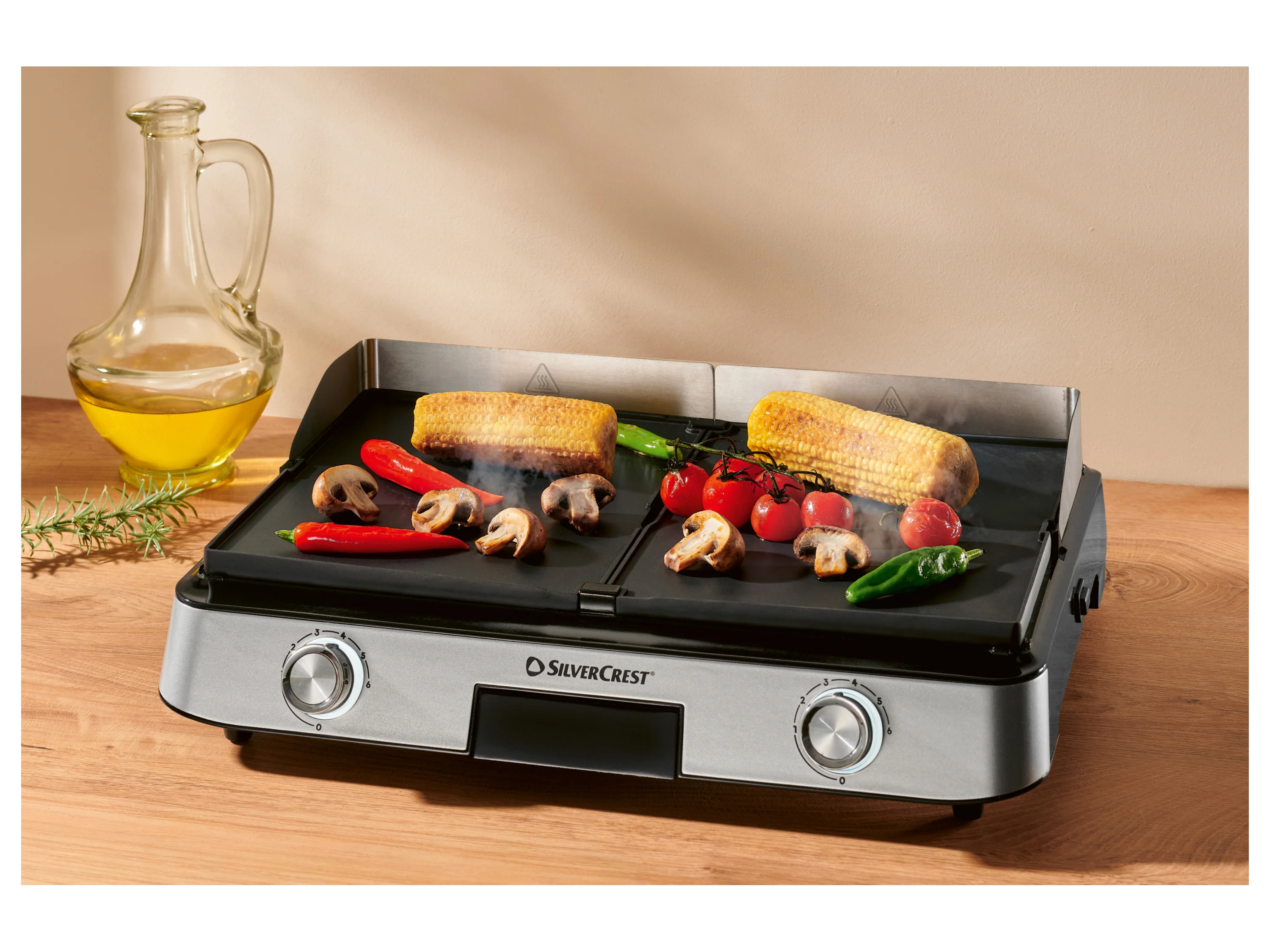 SILVERCREST® Tischgrill »EDS SETG 2000 B1« – Bild 3 von 4