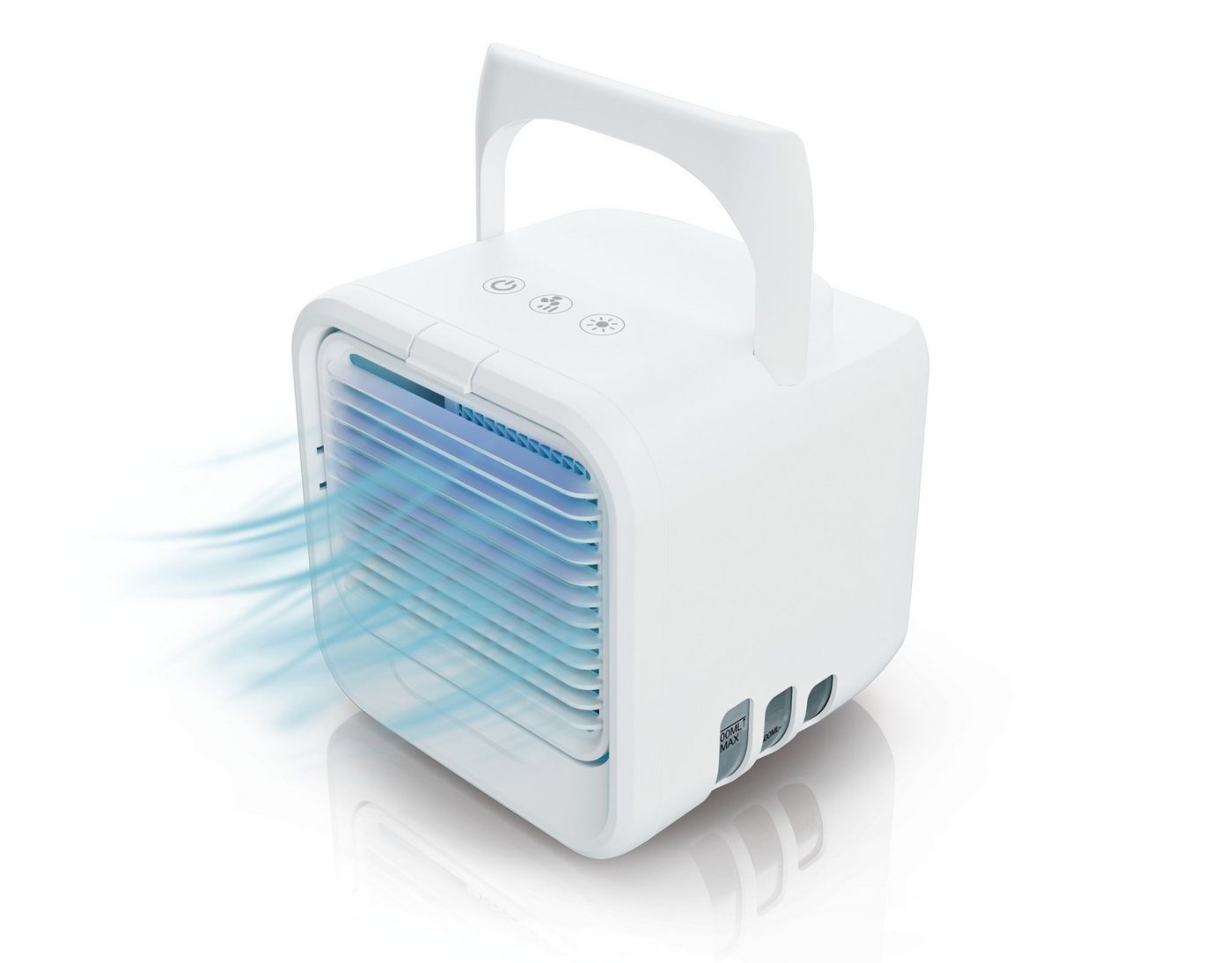 SilverCrest Tischventilator Tisch-Luftkühler Tischventilator mit LED-Stimmungslicht STLK 8 D1, mit LED-Stimmungslicht – Bild 4 von 5