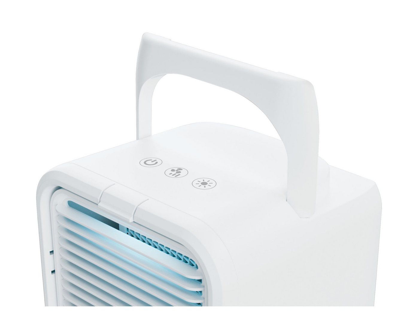 SilverCrest Tischventilator Tisch-Luftkühler Tischventilator mit LED-Stimmungslicht STLK 8 D1, mit LED-Stimmungslicht – Bild 5 von 5