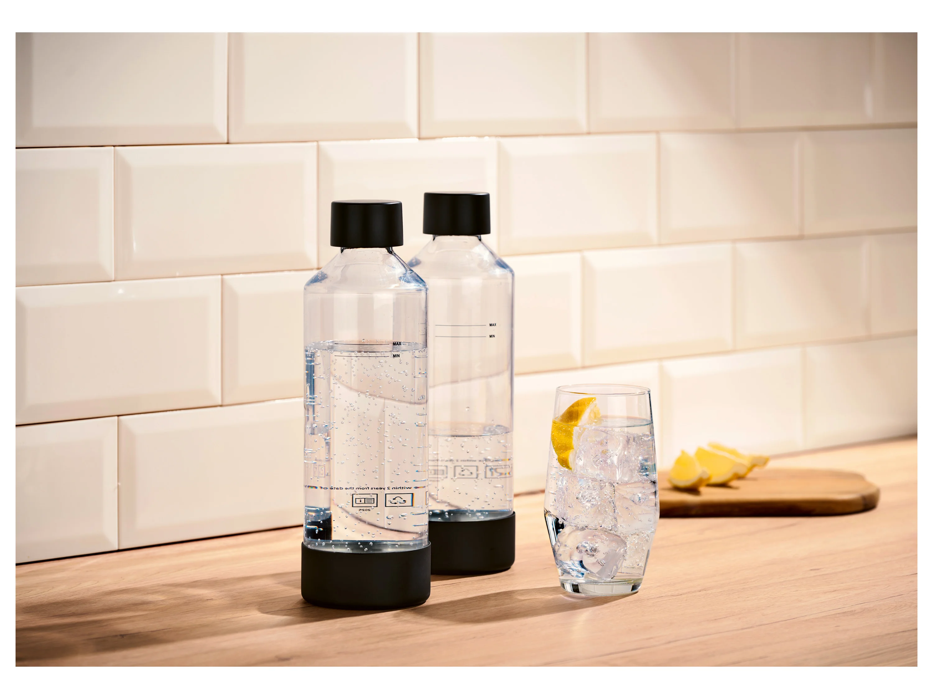 SILVERCREST® Wassersprudlerflaschen, 2er Set – Bild 2 von 4