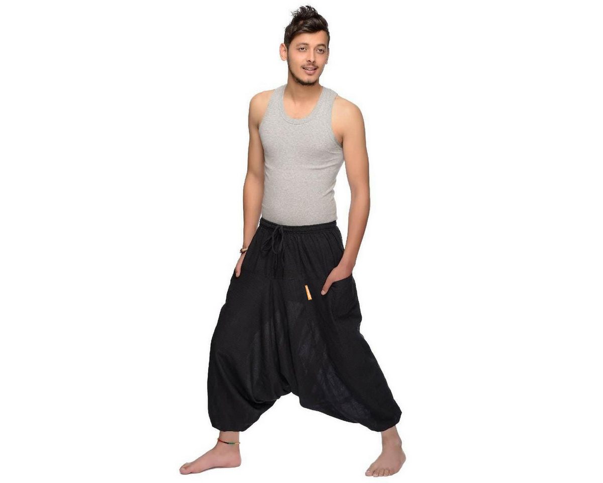SIMANDRA Haremshose Singharaja Herren Freizeithose (1-tlg) mit elastischem Bund – Bild 2 von 2