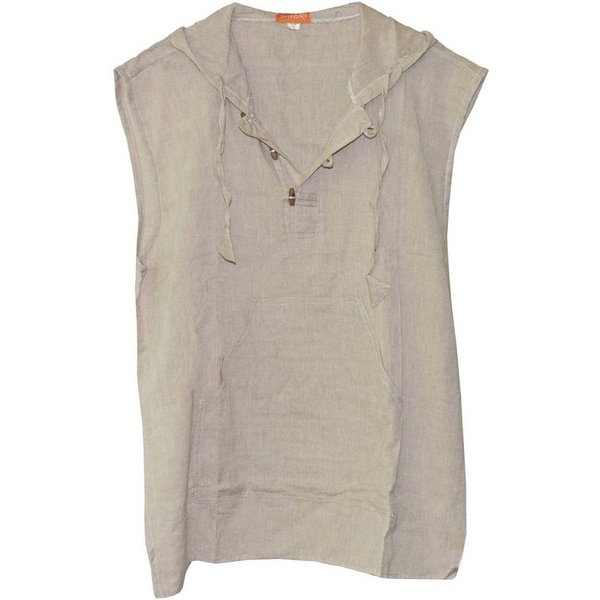 SIMANDRA Kapuzenhemd Ärmelloses Shirt mit Kapuze