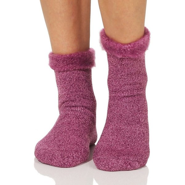 simaranda Thermosocken Herren Thermo Socken 8121 39-42 Violett 2 paar
