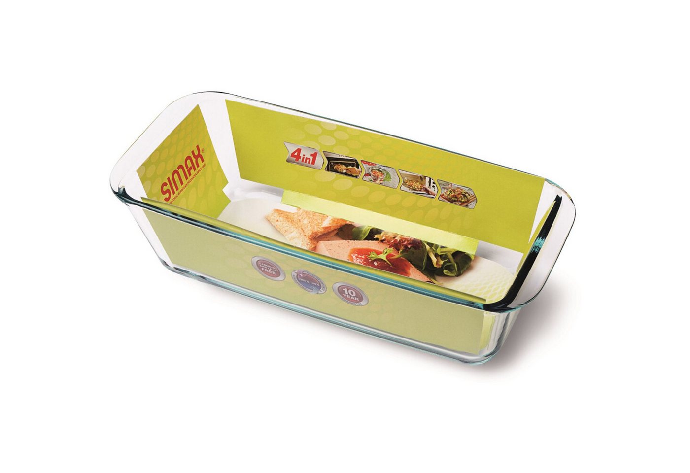 SIMAX Backform Königskuchenform 28,6x12x7,6cm Kuchenform Backform Guglhupf Backen – Bild 2 von 4