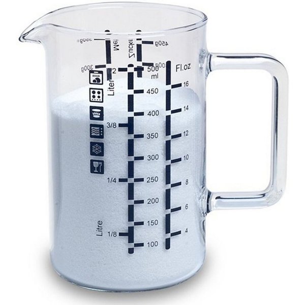 SIMAX Messbecher, Glas
