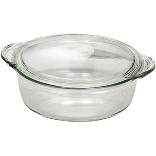 SIMAX Schüssel, Glas, mit Deckel, rund, 3,5 Liter