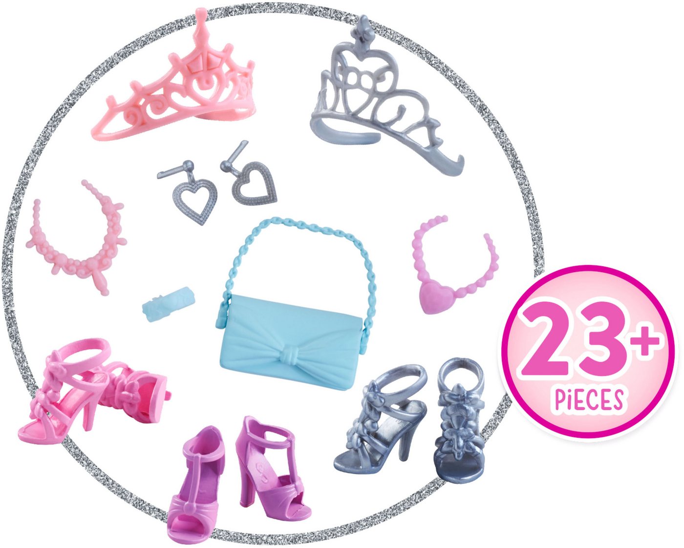 SIMBA Anziehpuppe Steffi Love, Princess Fashion, mit 7 verschiedenen Kleidern – Bild 4 von 5
