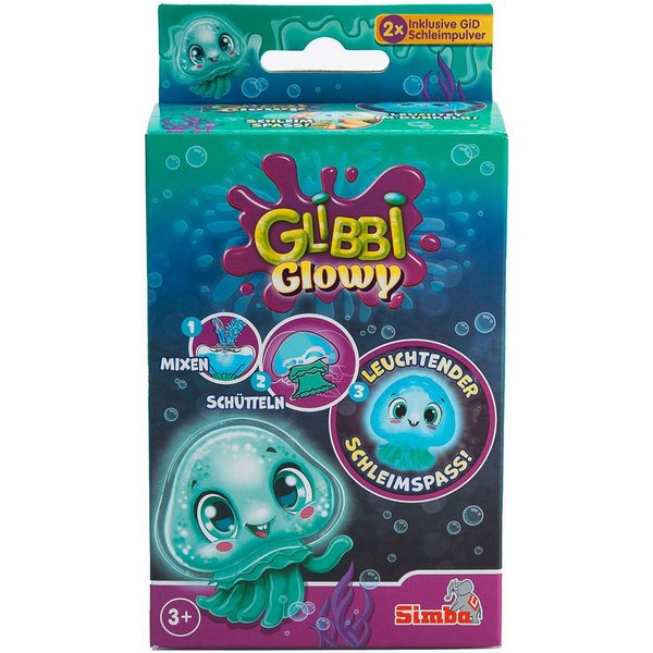 SIMBA Badespielzeug Glibbi Glowy, mit Leuchteffekt