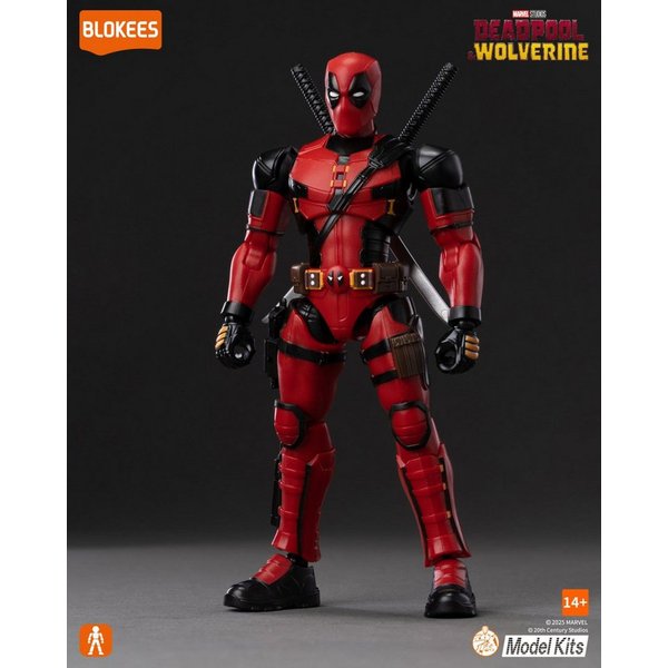 Simba Dickie Modellbausatz Marvel Blokees Bausatz Deadpool