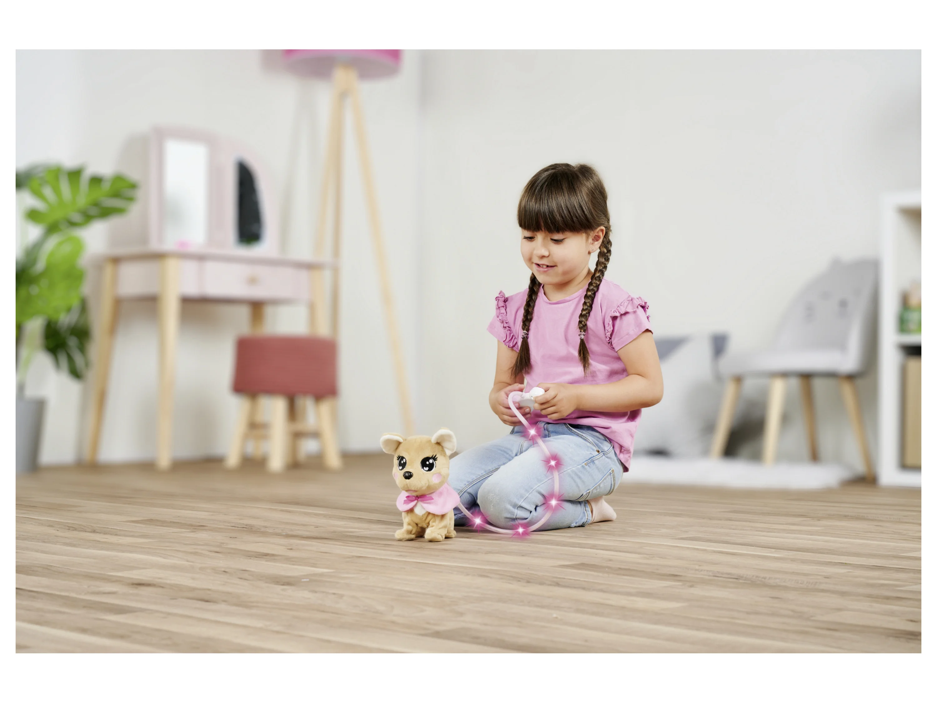 SIMBA Kuscheltier Chi Chi Love, Loomy, mit Funktion – Bild 4 von 4