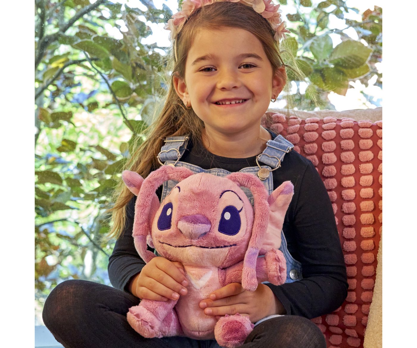 SIMBA Kuscheltier Disney Lilo und Stitch, Angel, 25 cm – Bild 2 von 5