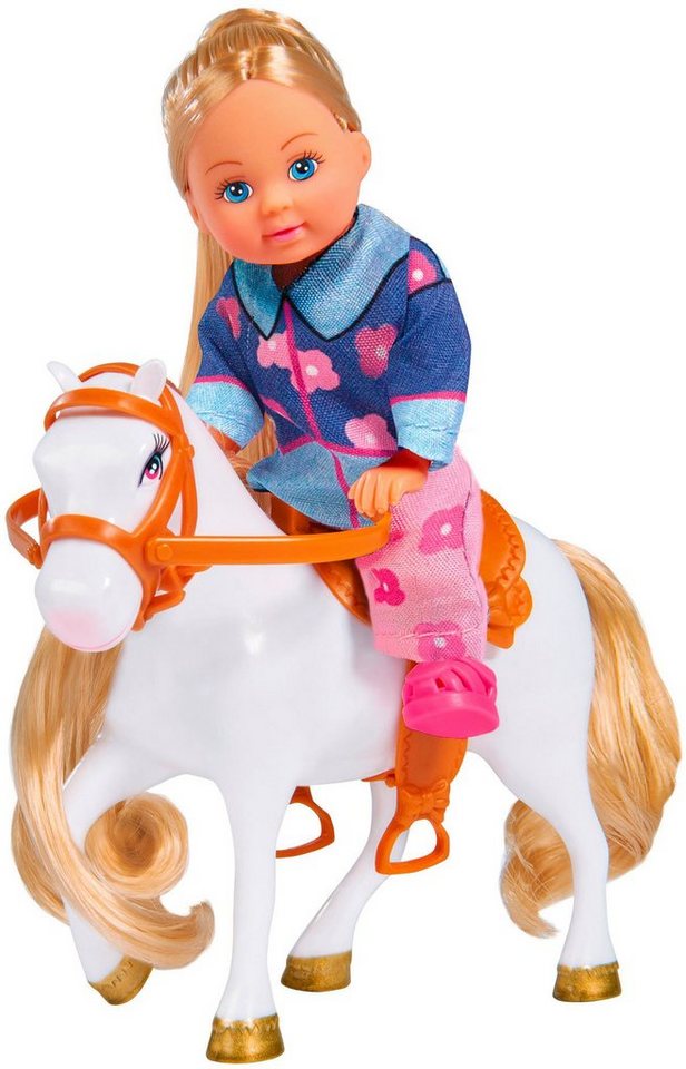 SIMBA Minipuppe Evi Love Horse Trailer – Bild 2 von 4